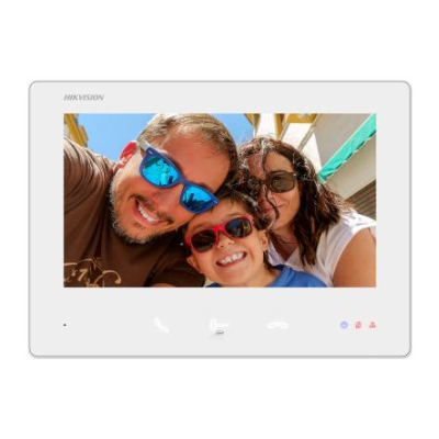 DS-KH7300EY-TIE2(White), IP Домофон, монитор DS-KH7300EY-TIE2(White)