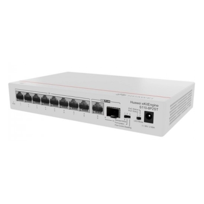S110-8P2ST, PoE Коммутатор S110-8P2ST
