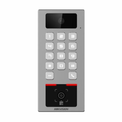 DS-K1T502DBWX-CQR, IP Домофон, вызывная панель DS-K1T502DBWX-CQR
