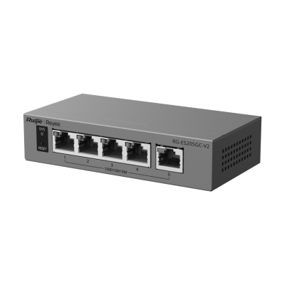 RG-ES205GC-V2, Коммутатор, L2 управляемый RG-ES205GC-V2