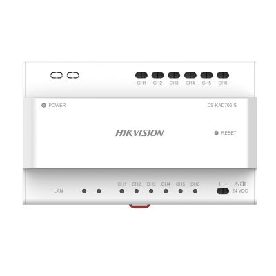 DS-KAD706Y-S, IP Домофон, коммутатор адресный DS-KAD706Y-S