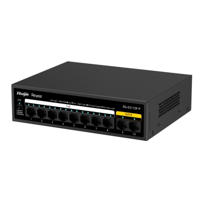 RG-ES110F-P, PoE Коммутатор RG-ES110F-P