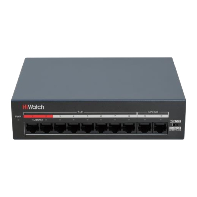 DS-S0110-MP, PoE Коммутатор DS-S0110-MP