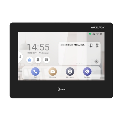 DS-KH9310-WTE1(B)(Black), IP Домофон, монитор DS-KH9310-WTE1(B)(Black)