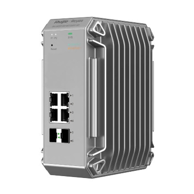 RG-NIS3100-4GT2SFP-HP, PoE Коммутатор, L2 управляемый, индустриальный RG-NIS3100-4GT2SFP-HP