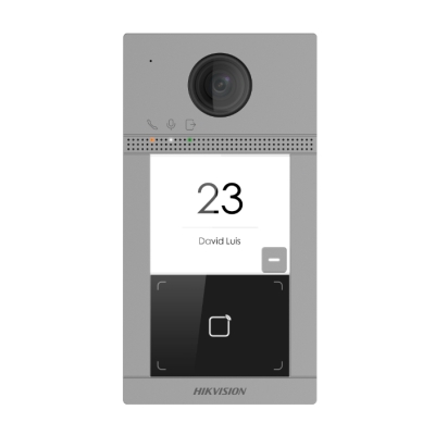 DS-KV8113-WME1(C)/Flush, IP Домофон, вызывная панель DS-KV8113-WME1(C)/Flush
