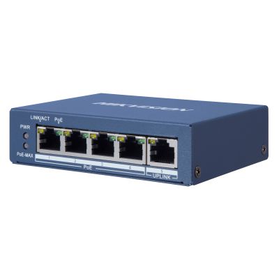 DS-3E0505P-E/M(B), PoE Коммутатор DS-3E0505P-E/M(B)