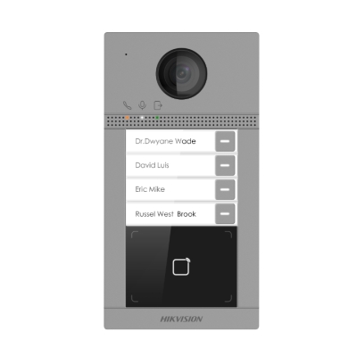 DS-KV8413-WME1(C), IP Домофон, вызывная панель DS-KV8413-WME1(C)