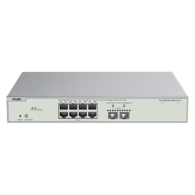 RG-NBS3300-8MG2XS-P, PoE Коммутатор, L2+ управляемый RG-NBS3300-8MG2XS-P