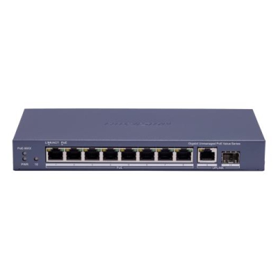 DS-3E0510P-E/M(B), PoE Коммутатор DS-3E0510P-E/M(B)