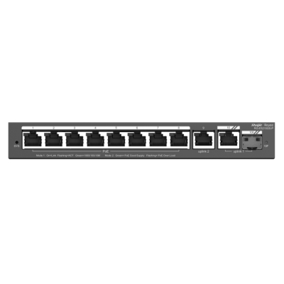 RG-ES210GS-P, PoE Коммутатор, управляемый RG-ES210GS-P