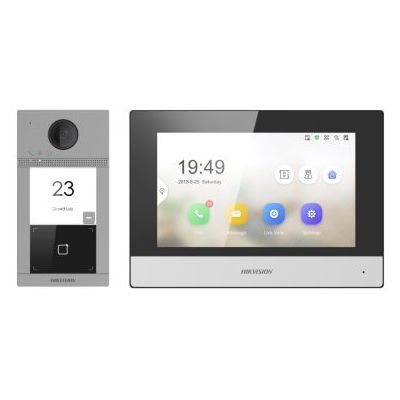 DS-KIS604-P(C), IP Домофон, комплект DS-KIS604-P(C)