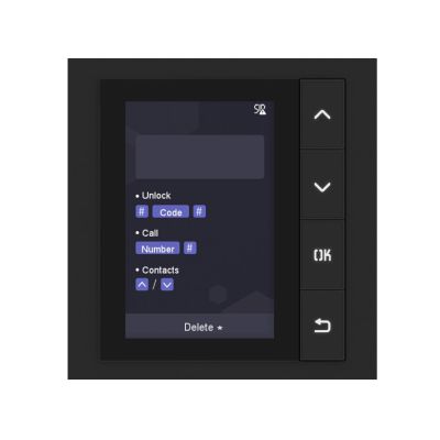 DS-KD-DIS, IP Домофон, модуль вызывной панели DS-KD-DIS