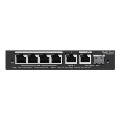 RG-ES206GS-P, PoE Коммутатор, управляемый RG-ES206GS-P