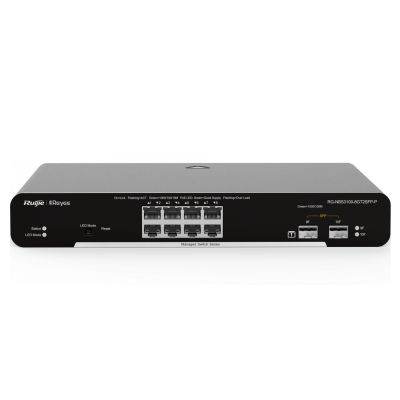 RG-NBS3100-8GT2SFP-P, PoE Коммутатор, L2 управляемый RG-NBS3100-8GT2SFP-P